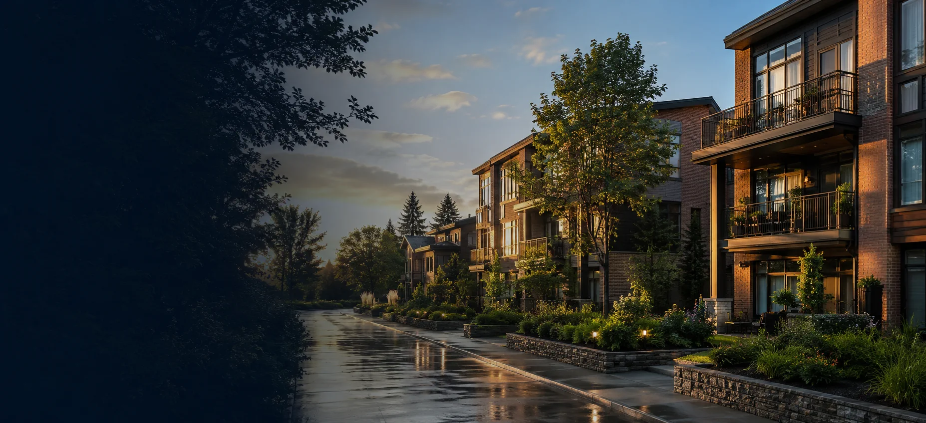 Condominium community representing Minnesota HOA and condo association insurance
